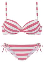 VENICE BEACH Bikini  roza / bijela
