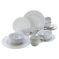 Creatable KOMBINOVANÝ SERVIS ANTIQUE OFFWHITE 16-dielne