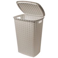 Homeware KOŠ NA PRÁDLO, krémová