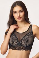 Grudnjak Velvet Flora Bralette nepodstavljeni