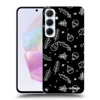 Silikónový čierny obal pre Samsung Galaxy A35 5G A356B - Mistletoe