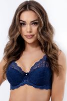 Push-up podprsenka Biggi Alexis Tmavě modrá 80C