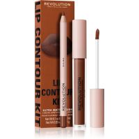 Makeup Revolution Lip Contour Kit комплект за устни цвят D.