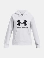 Under Armour Rival Sweatshirt Kinder Weiß