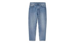 Carhartt WIP Newel Pant Blue (light used wash) Muži - Kalhoty Carhartt WIP - Modrá - I029208_01_WI-31 - Size: 31