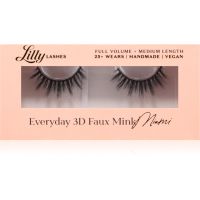 Lilly Lashes Everyday 3D Faux Mink künstliche Wimpern Typ Everyday Miami 1 Paar