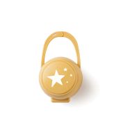 Saro Baby Pacifier Box Galaxy škatlica za dudo Mustard 1 kos