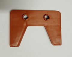 Distanční podložka k žaluzii Isotra Barevná varianta: Červenohnědá 8004