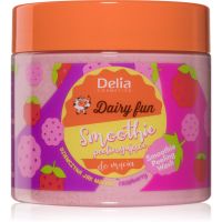 Delia Cosmetics Dairy Fun piling za telo Raspberry 350 g