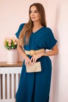 Kesi Włoski Dress with a decorative belt nautical