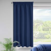 Eurofirany Unisex's Drape 432093 Navy Blue