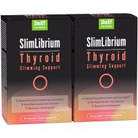 Thyroid Slimming Support 1+1 GRATIS - Die Abnehm-Lösung für den H-Figurtyp und der Schilddrüse bedingten Gewichtszunahme, 120 capsules | SlimJOY