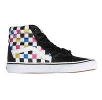 Vans Sk8-Hi "Glitter Checkerboard" - Pánske - Tenisky Vans - Biele - VN0A4BV6V3P - Veľkosť: 36