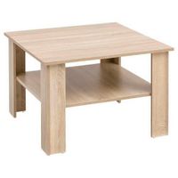 MID.YOU KONFERENČNÝ STOLÍK, farba duba, kompozitné drevo, 60/60/42 cm