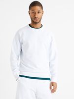 Celio Dereverse Sweatshirt Weiß