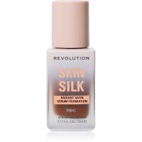 Revolution Skin Silk Serum Foundation Leichtes Make-up mit aufhellender Wirkung Farbton F15 23 ml