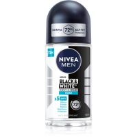 Nivea Men Invisible Black & White кульковий антиперспірант для чоловіків 50 мл