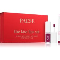 Paese The Kiss Lips Set Raspberry Red ajándékszett 05 Raspberry Red árnyalat