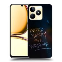 Silikónový čierny obal pre Realme C53 - Neon Nights