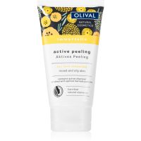 Olival Immortelle Active Peeling очищуючий пілінг для шкіри обличчя для комбінованої та жирної шкіри 75 мл