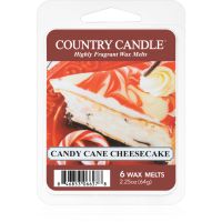 Country Candle Candy Cane Cheescake κερί για αρωματική λάμπα 64 γρ