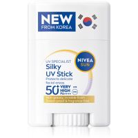 NIVEA SUN Silky UV Stick Sonnencreme-Stick SPF 50+ 15 g