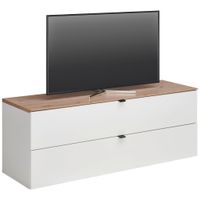 Hom`in SKRINKA POD TV, biela, dub artisan, 140/62/44 cm