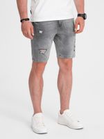 Ombre Clothing Shorts Grau