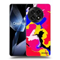 Silikónový čierny obal pre OnePlus 13 5G - Watercolor