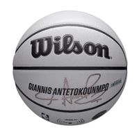 Wilson NBA Player Icon UV Giannis Antetokounmpo Size 7 - Unisex - Lopta Wilson - Biele - WZ4030901XB7 - Veľkosť: 7