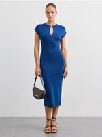 Mohito - Midipikkuses kampsunkleit - navy