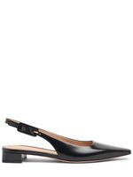 20mm Tokio Leather Slingback Flats