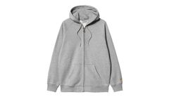 Carhartt WIP Hooded Chase Jacket Grey Pánske - Mikiny a mikiny s kapucou Carhartt WIP - Sivá - I033664_00M_XX-L - Size: L