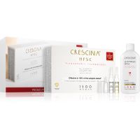 Crescina Transdermic 1300 Re-Growth and Anti-Hair Loss pielęgnacja wspierająca porost włosów i zapobiegająca ich wypadaniu dla kobiet wygodne opakowan