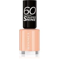 Rimmel 60 Seconds Super Shine körömlakk árnyalat 401 Nude Nostalgia 8 ml