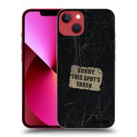 Silikónový prehľadný obal pre Apple iPhone 13 - SORRY