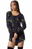 Damenpyjama - KILLSTAR - Magic Laze Sleep - Schwarz S