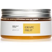 Greenum Salt Scrub пілінг з вмістом солі для тіла з ароматом  Grapefruit 320 гр