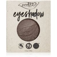 puroBIO Cosmetics Compact Eyeshadows тіні для повік змінне наповнення відтінок 19 Intense Gray 2,5 гр