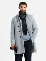 Ombre Clothing Mantel Grau