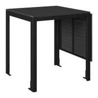 Ambia Garden ZÁHRADNÝ STÔL, kov, plast, 123/70/75/70 cm123/70/75/70 cm