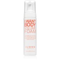 Eleven Australia I Want Body Volume Foam пяна за коса за възобновяване гъстотата на косата 200 мл.