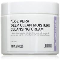 Dermaline Basic Solution Line Aloe Vera Deep Clean Moisture Cleansing Cream krem głęboko oczyszczający z aloesem dla cery wrażliwej 300 ml