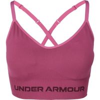Under Armour VANISH SEAMLESS LOW Дамско бюстие, винен, размер L