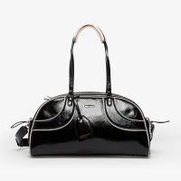 Τσάντα adidas x Wales Bonner Leather Bag Black/ Better Scarlet Universal