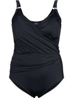 Swim by Zizzi Jednodijelni kupaći kostim 'SBASIC'  crna