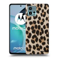 Silikónový čierny obal pre Motorola Moto G72 - Brown Tiger
