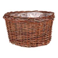 KVETINÁČ prírodné materiály, 37/37/28 cm