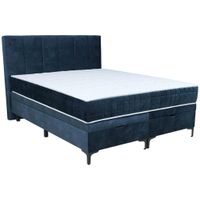 Hom`in BOXSPRINGOVÁ POSTEĽ, 180/200 cm, modrá