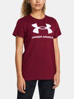 Under Armour UA Rival Logo SS Koszulka Czerwony